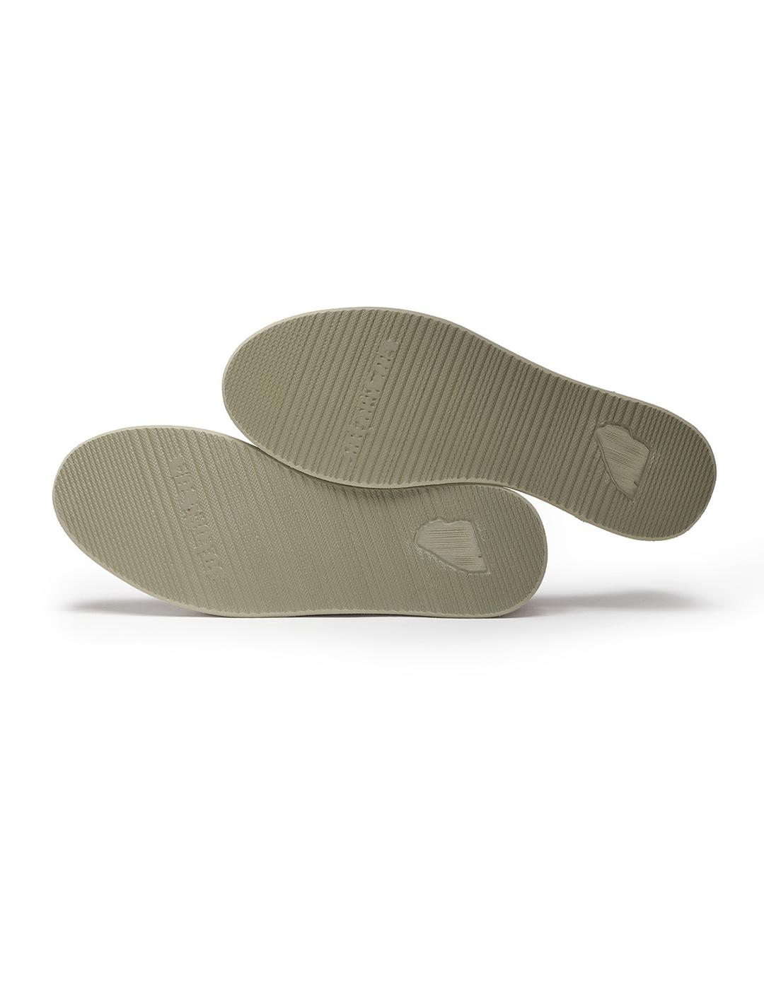 Sandalias Satorisan Benirras microperforadas verdes de mujer