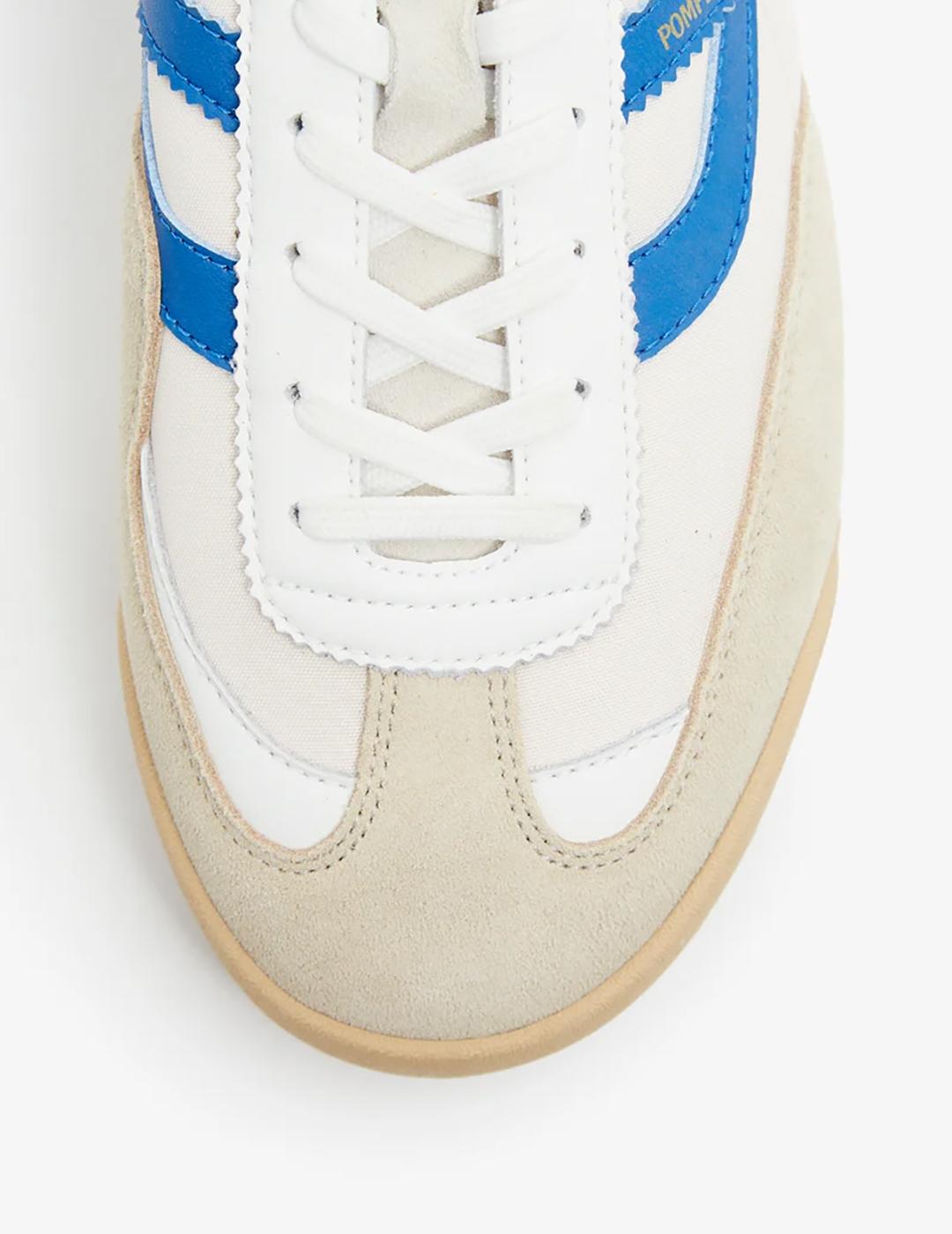 Zapatillas Pompeii Kite Nylon blanco azulón de hombre