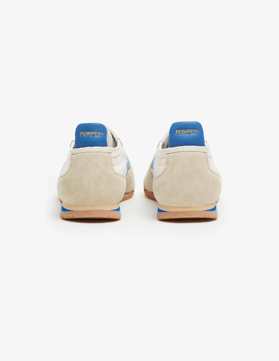 Zapatillas Pompeii Kite Nylon blanco azulón de hombre