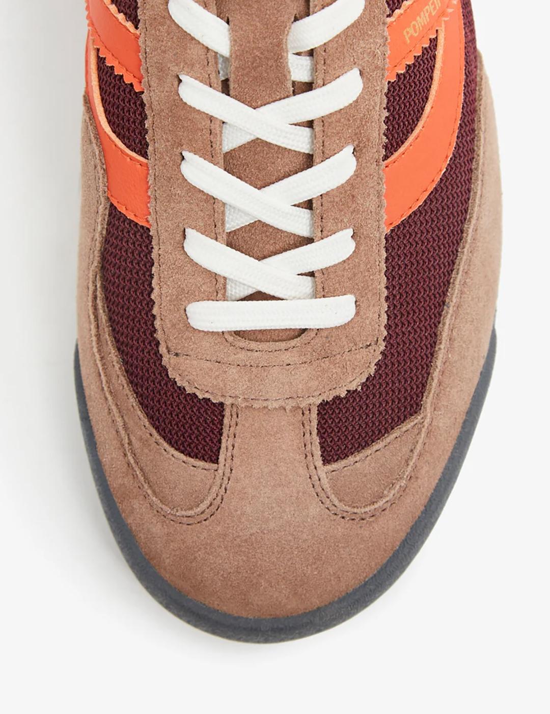 Zapatillas Pompeii Kite Nylon granates de hombre