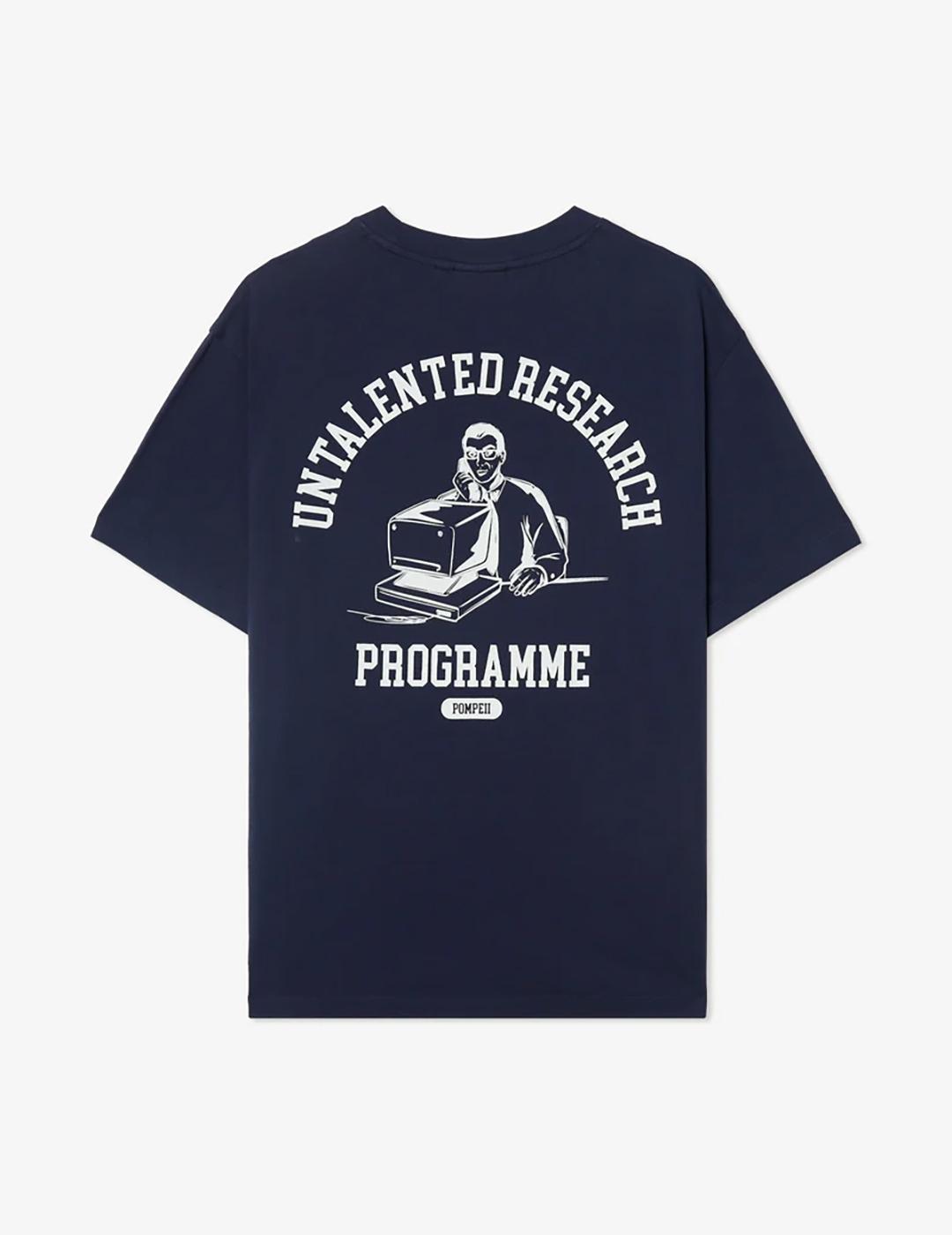 Camiseta Pompeii Programme azul marino de hombre