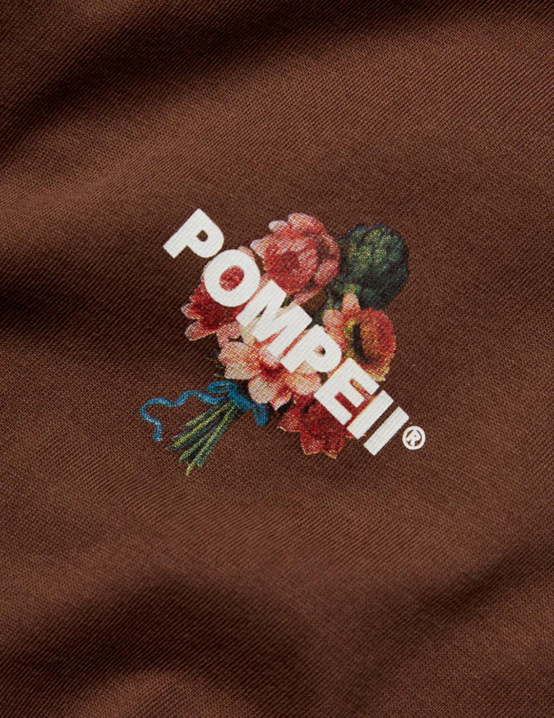 Camiseta Pompeii Impostor Syndrome marrón de hombre