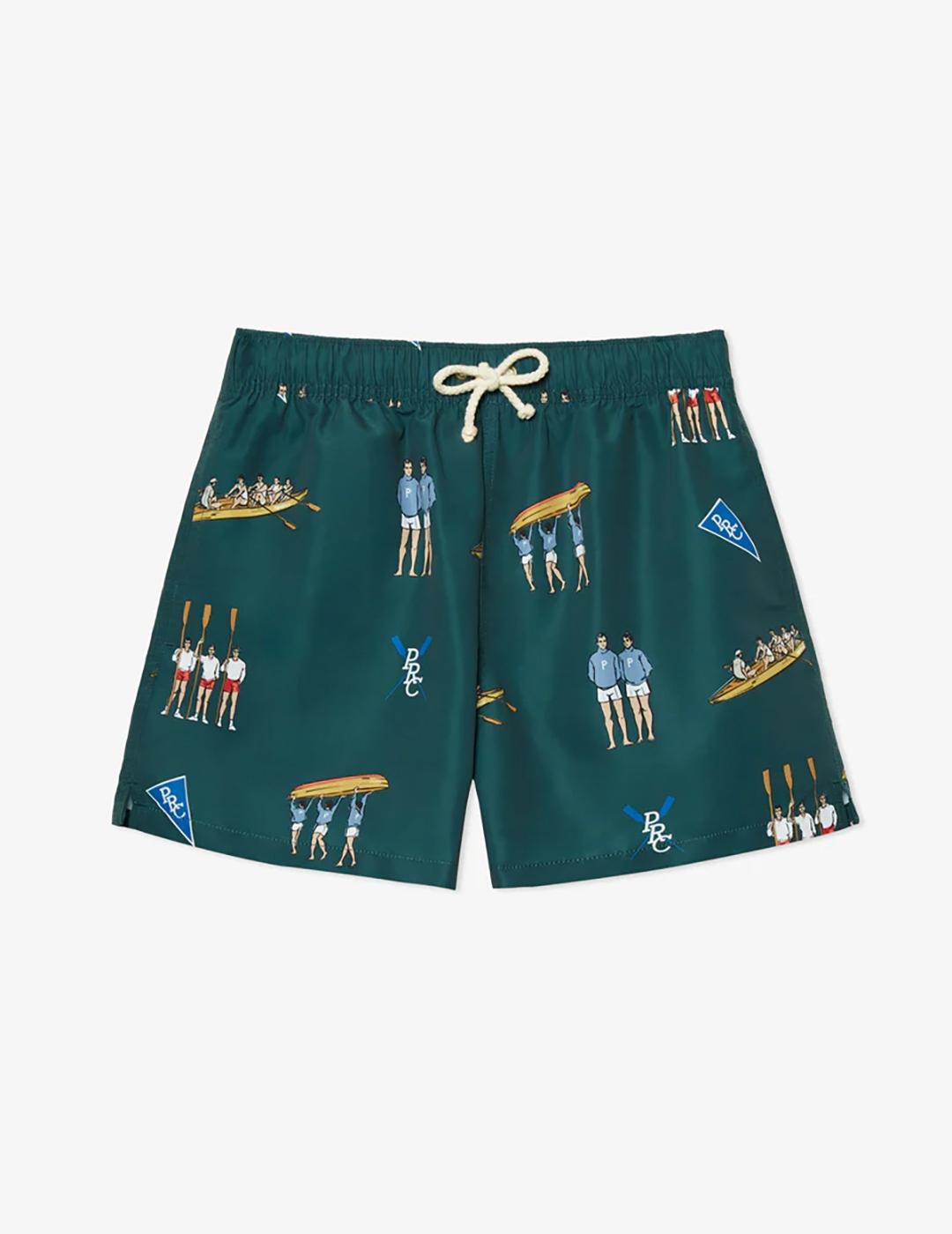 Bañador Pompeii Rowing verde de hombre