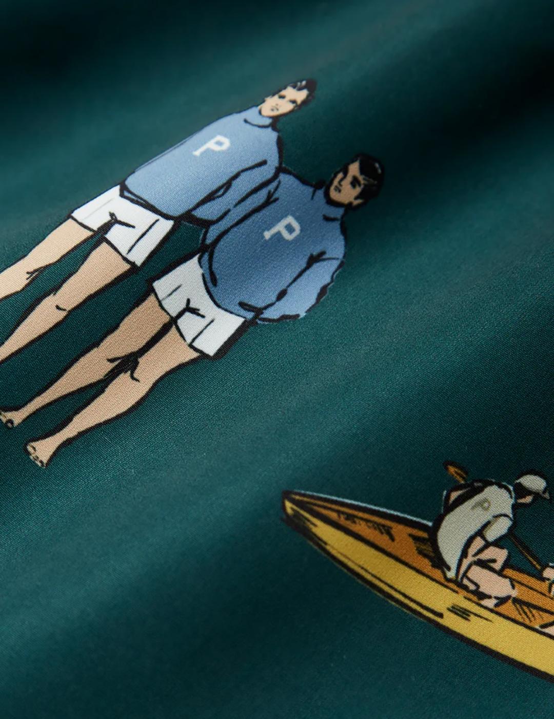 Bañador Pompeii Rowing verde de hombre