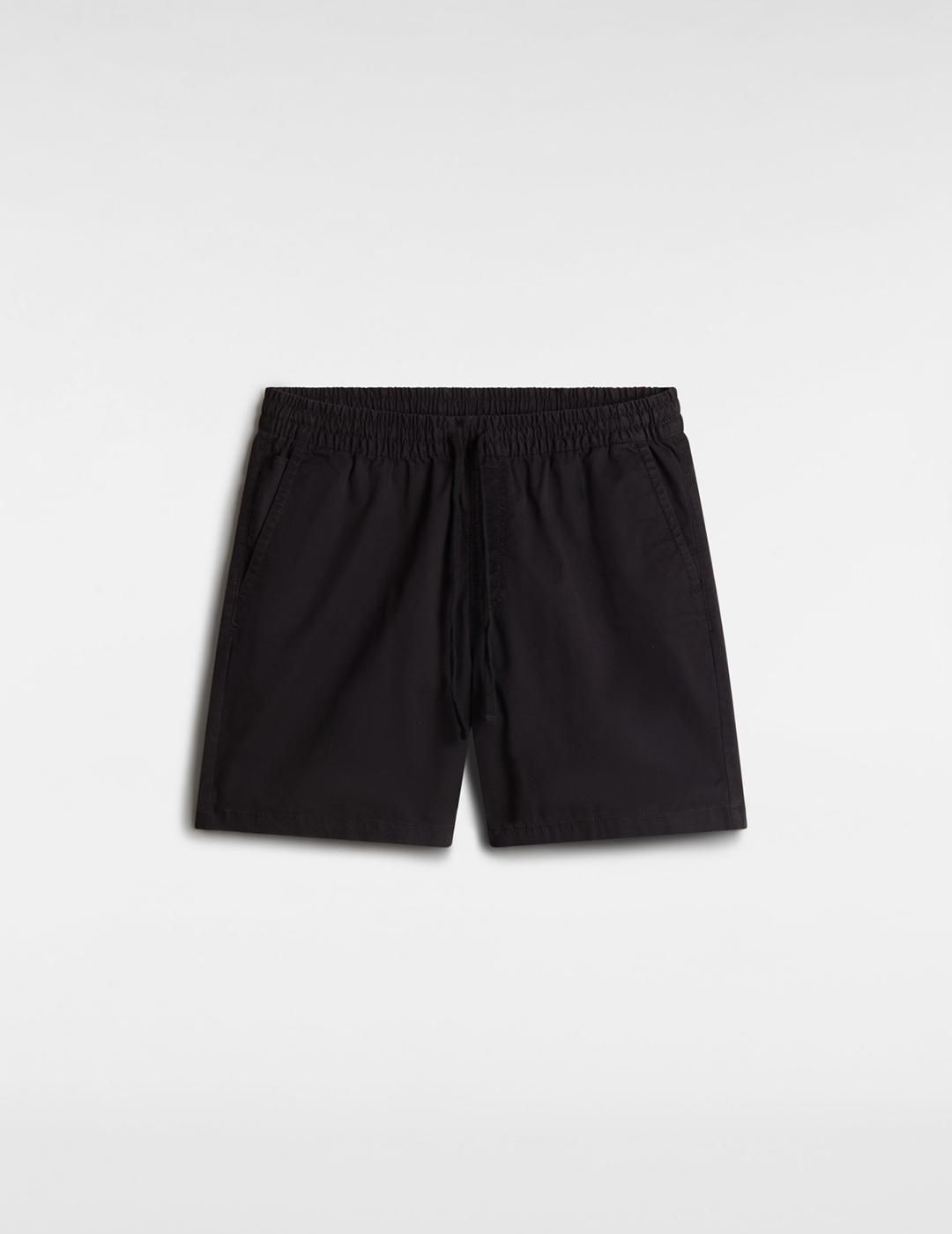 Bermuda Vans Range Relaxed Elastic negra de hombre