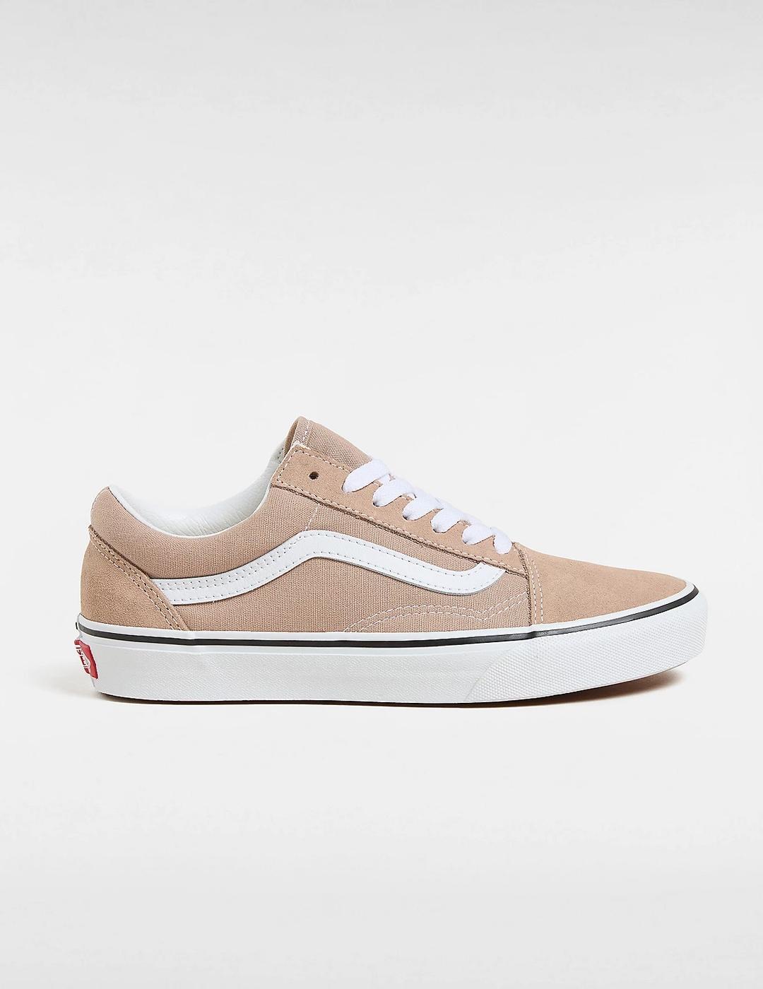 Zapatillas Vans Old Skool beige de mujer