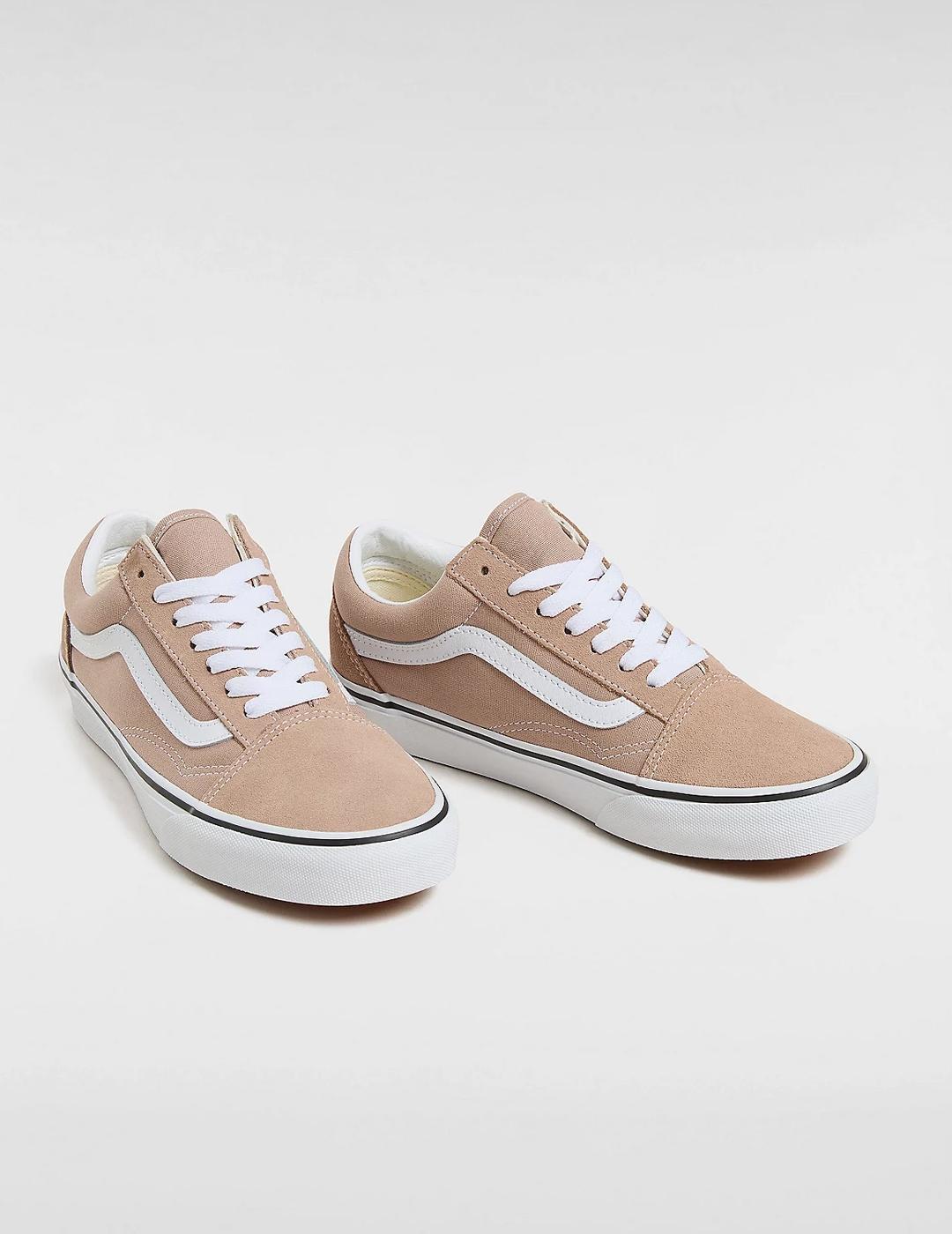 Zapatillas Vans Old Skool beige de mujer