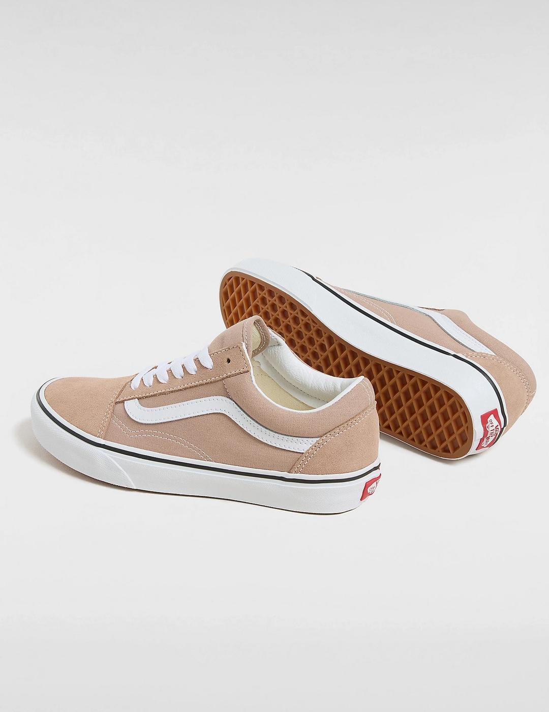 Zapatillas Vans Old Skool beige de mujer