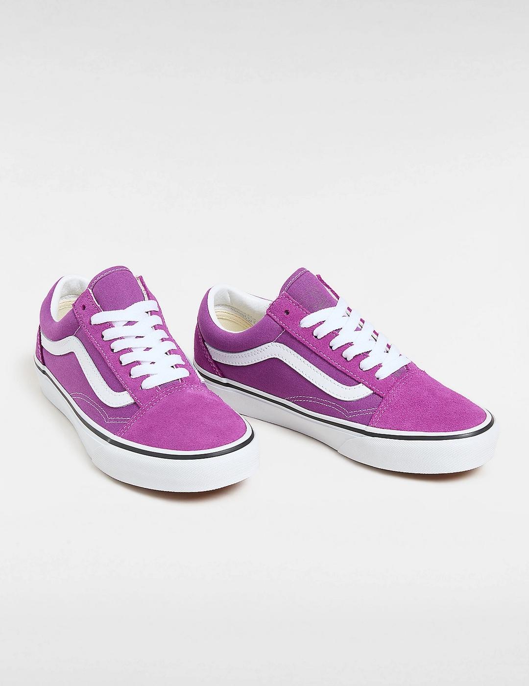Zapatillas Vans Old Skool moradas de mujer