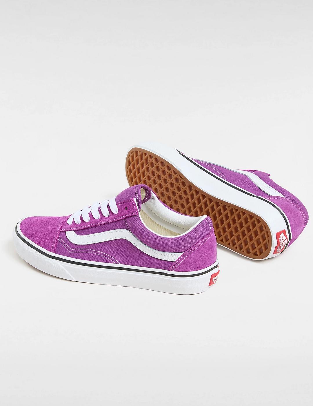 Zapatillas Vans Old Skool moradas de mujer