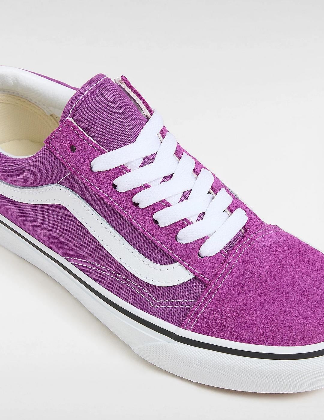 Zapatillas Vans Old Skool moradas de mujer