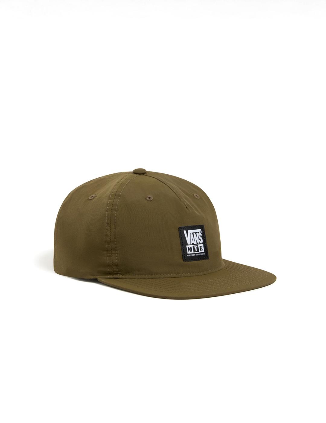 Gorra Vans MTE Expedition 5 paneles verde de hombre