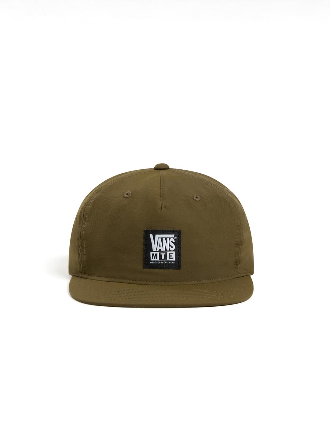 Gorra Vans MTE Expedition 5 paneles verde de hombre