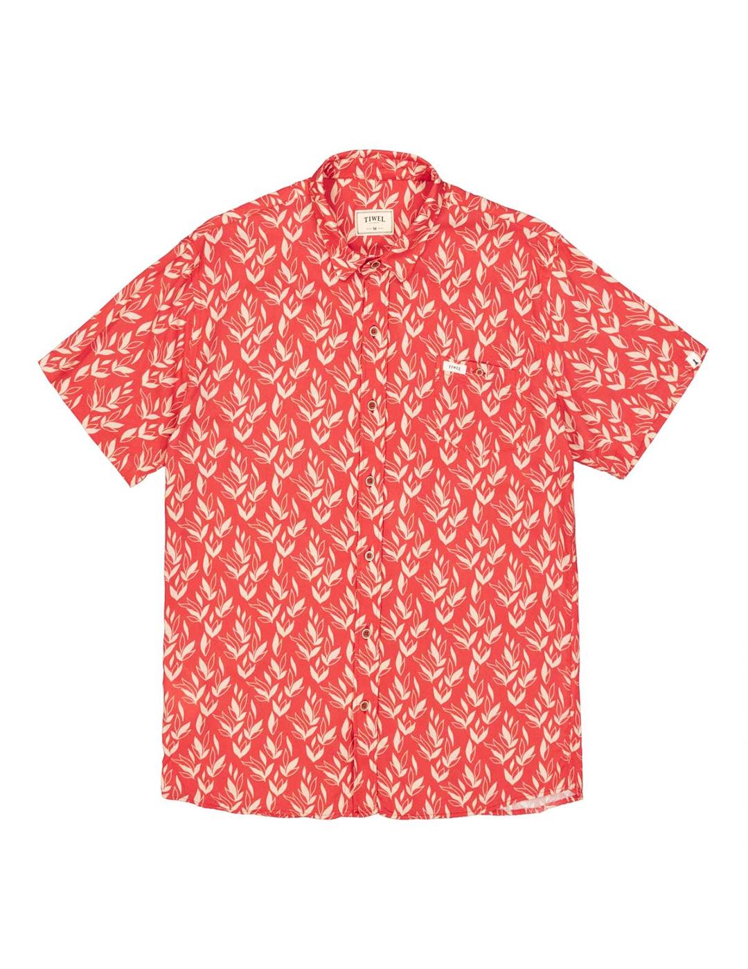 Camisa Tiwel Wilili roja de hombre