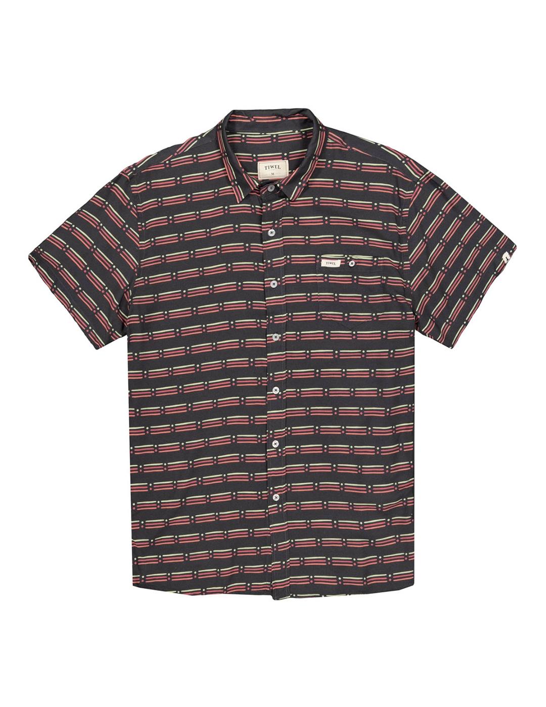 Camisa Tiwel Zion negra multi de hombre