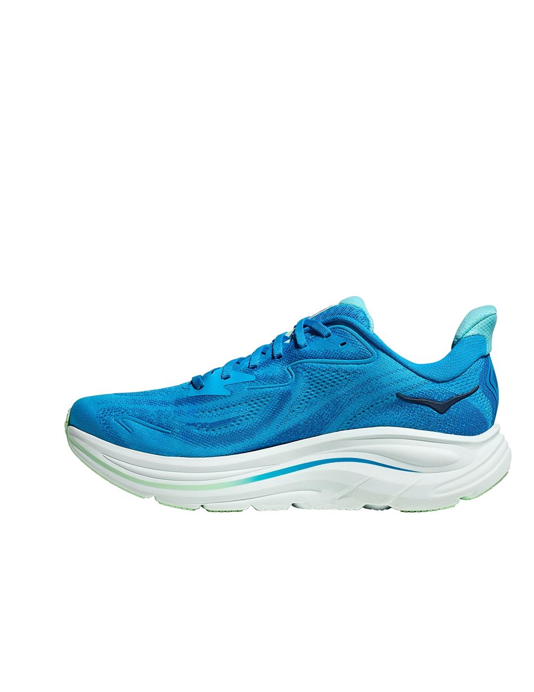 Zapatillas Hoka Clifton 10 azulón de hombre
