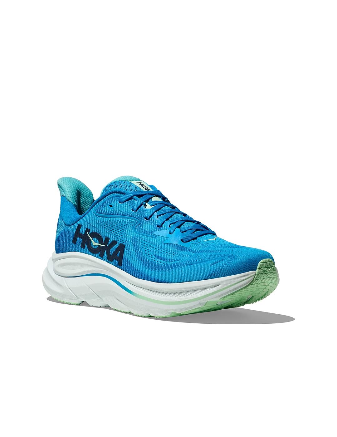 Zapatillas Hoka Clifton 10 azulón de hombre