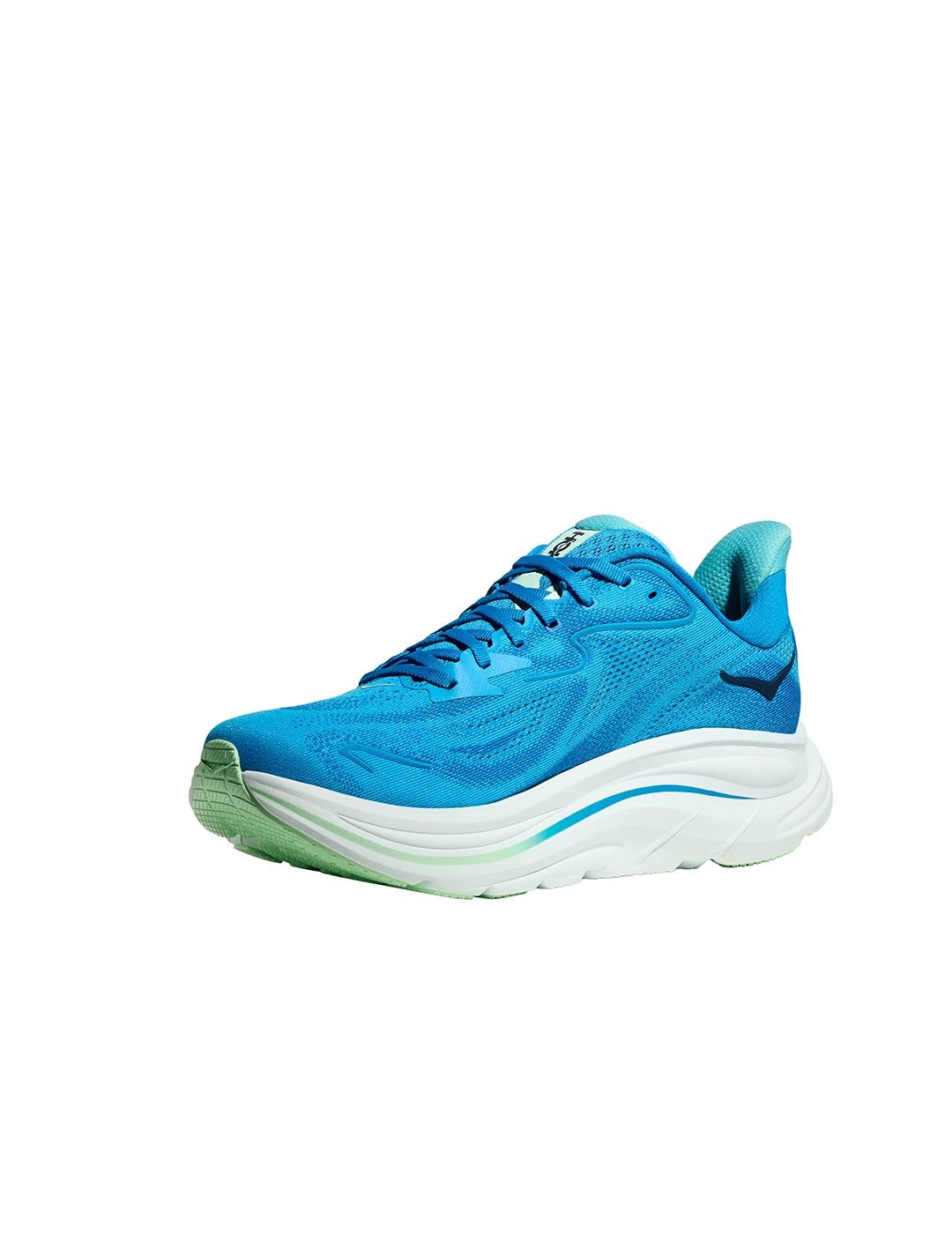 Zapatillas Hoka Clifton 10 azulón de hombre