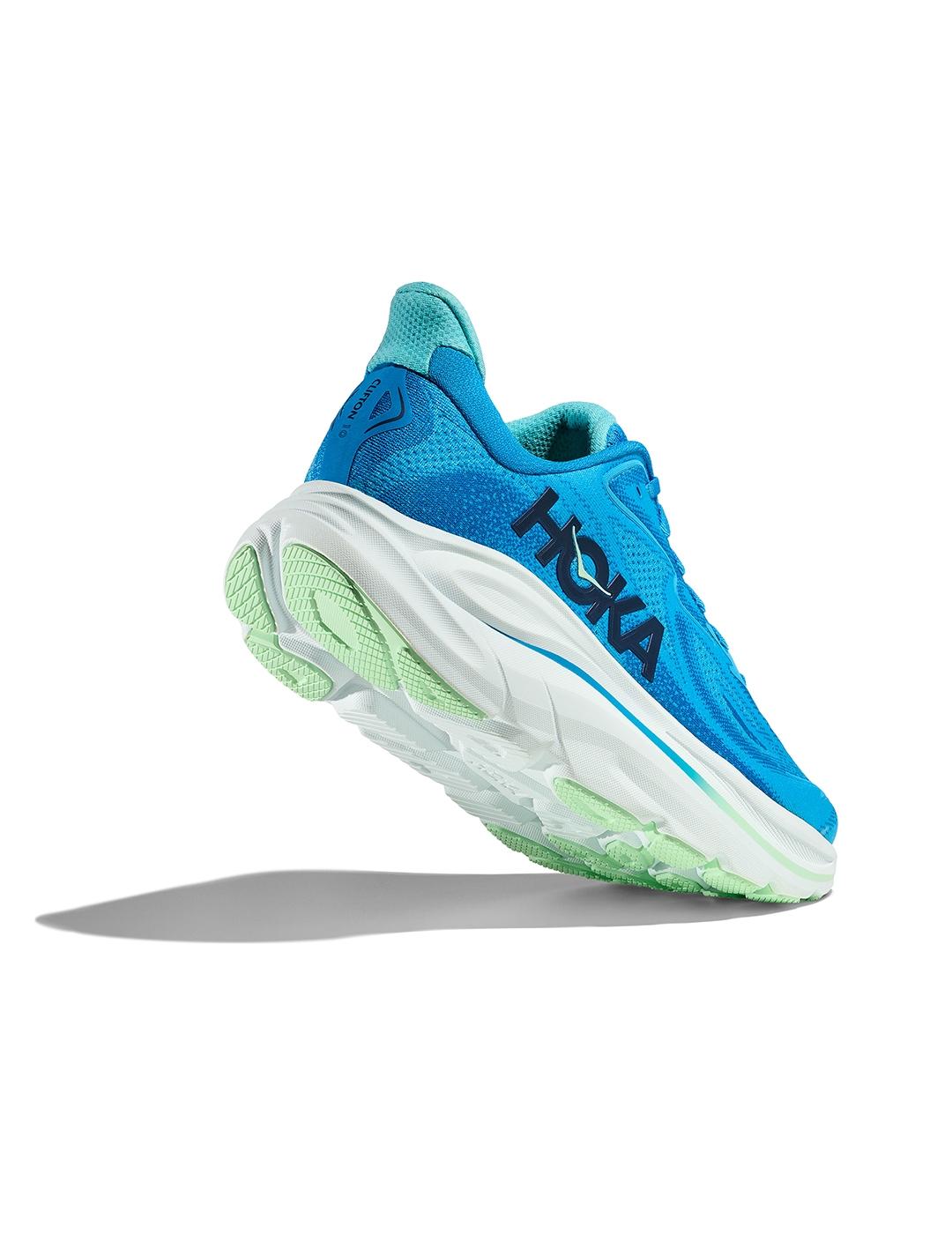 Zapatillas Hoka Clifton 10 azulón de hombre