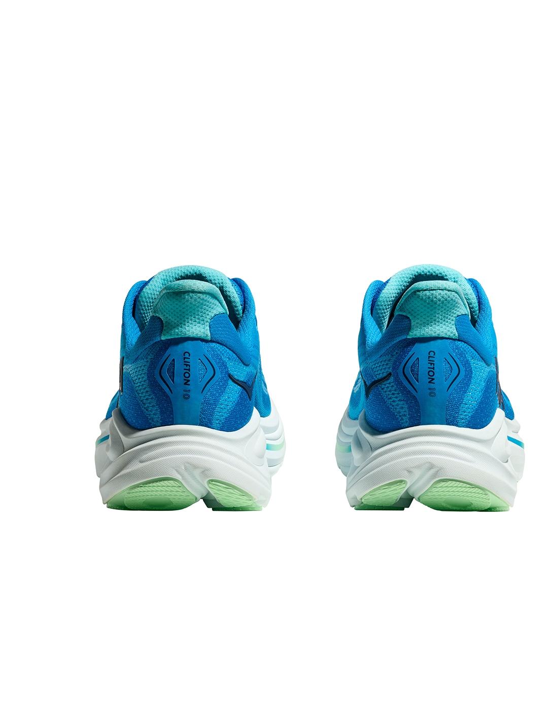 Zapatillas Hoka Clifton 10 azulón de hombre