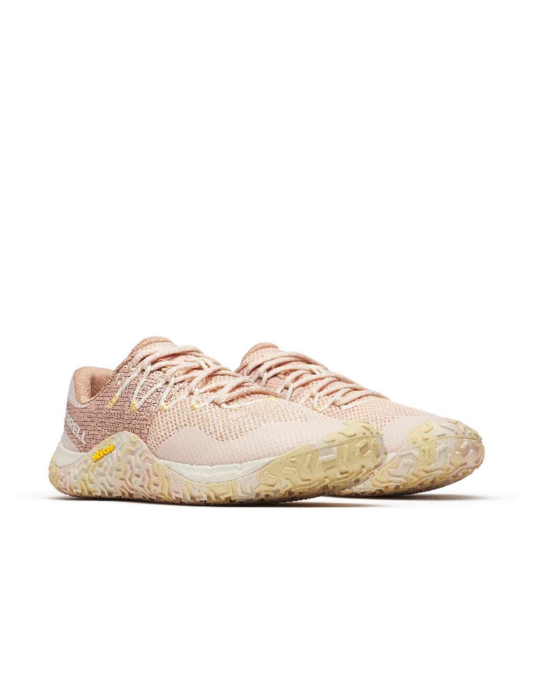 Zapatillas Merrell Trail Glove 7 rosas de mujer