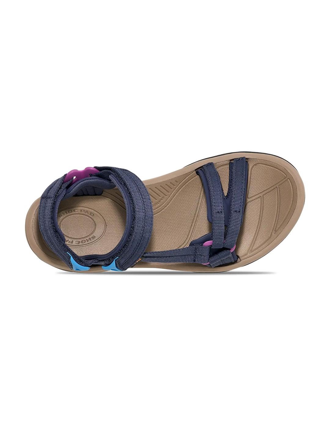 Sandalias Teva Terra Fi Lite azul de mujer