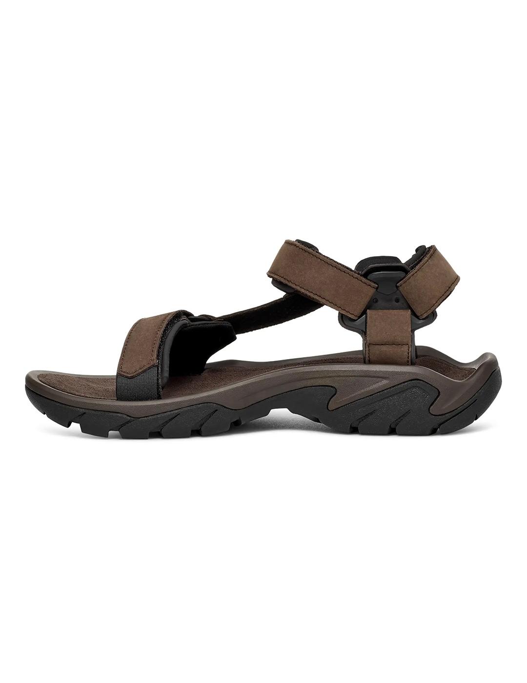 Sandalias Teva Terra FI 5 Universal piel marrón de hombre