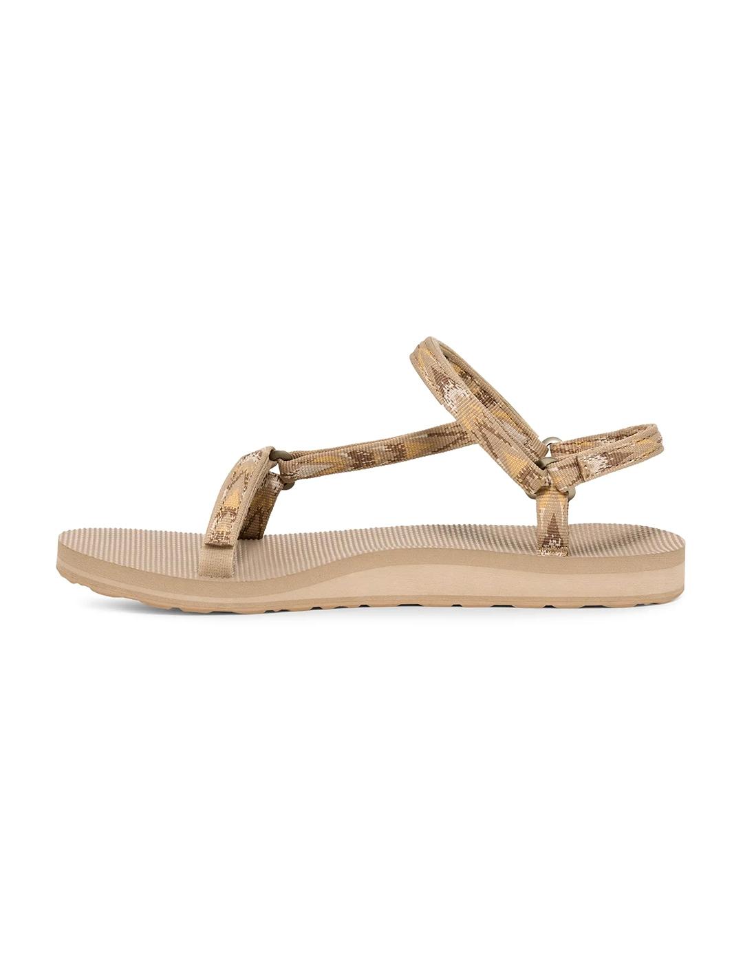 Sandalias Teva Original Universal Slim beige de mujer