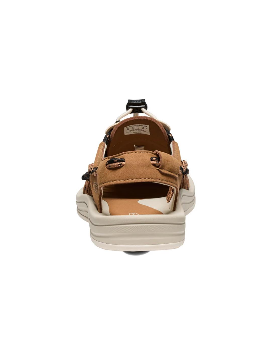 Sandalias Keen Uneek negra camel de hombre