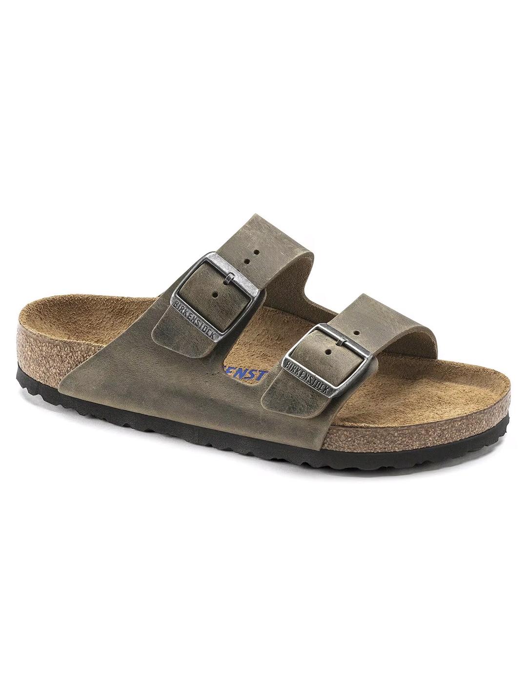 Sandalias Birkenstock Arizona Soft LEOI Fad Khaki mujer y ho