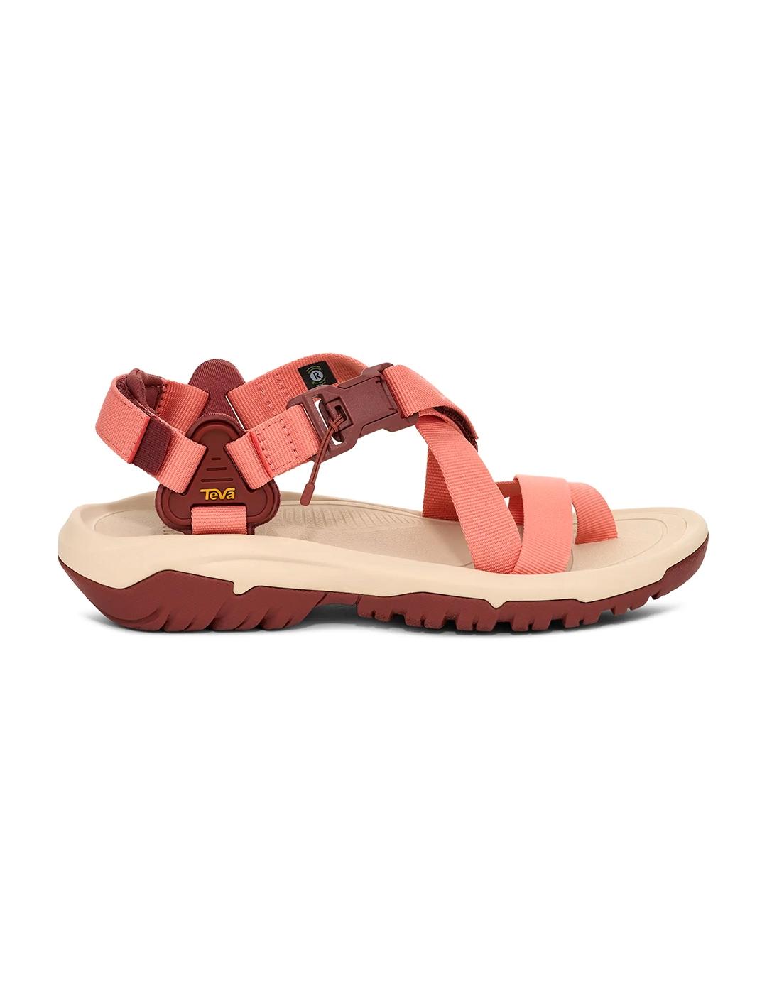 Sandalias Teva Hurricane Terra Dactyl coral de mujer