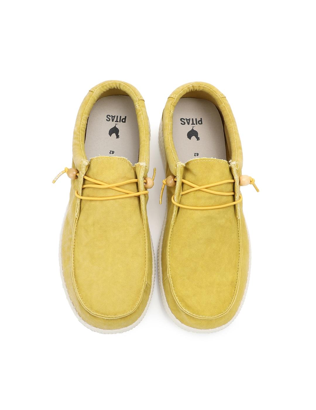 Zapatillas Walk In Pitas WP150 Wallabi Was Mostaza