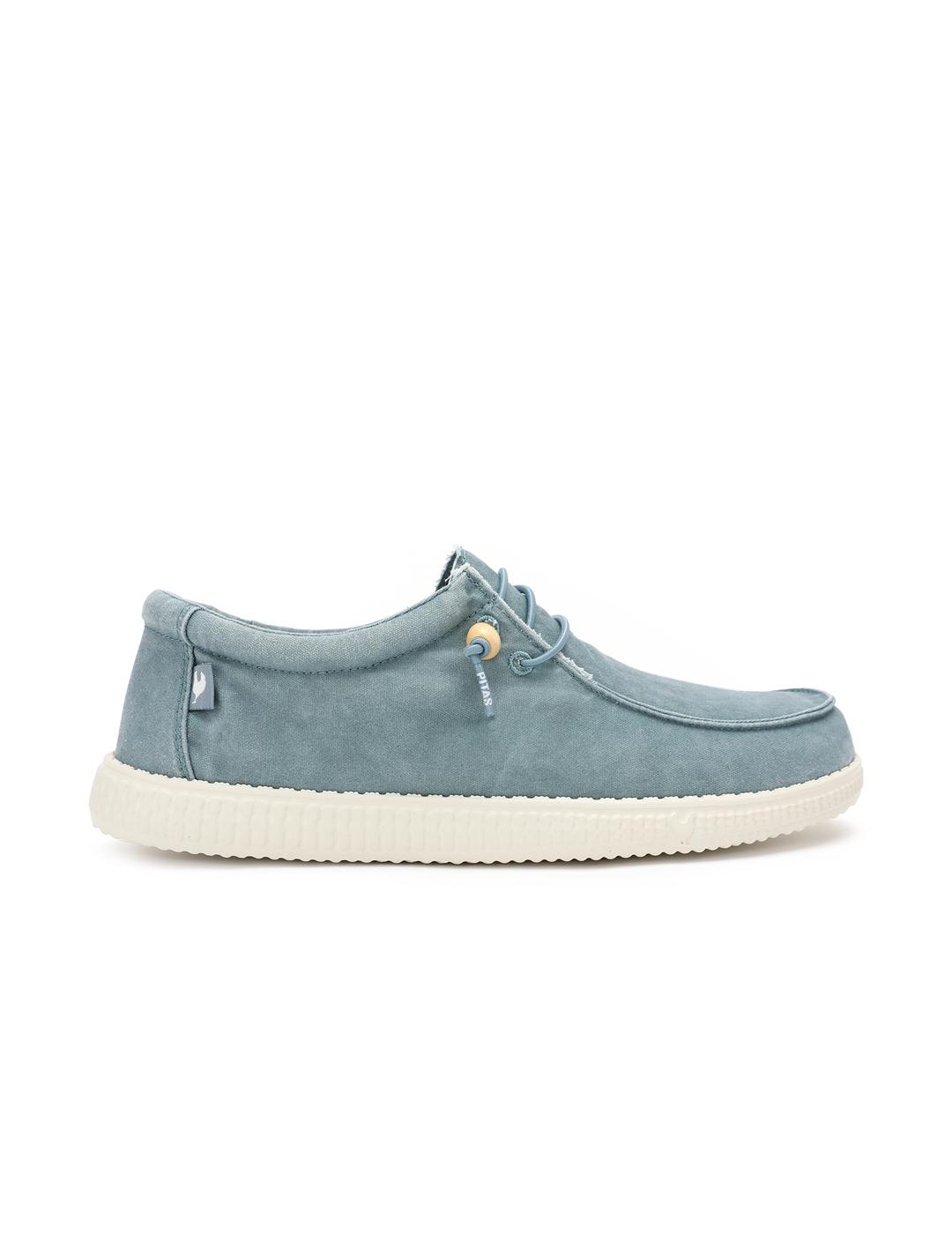 Zapatillas Walk In Pitas WP150 Wallabi Wash Aqua de hombe