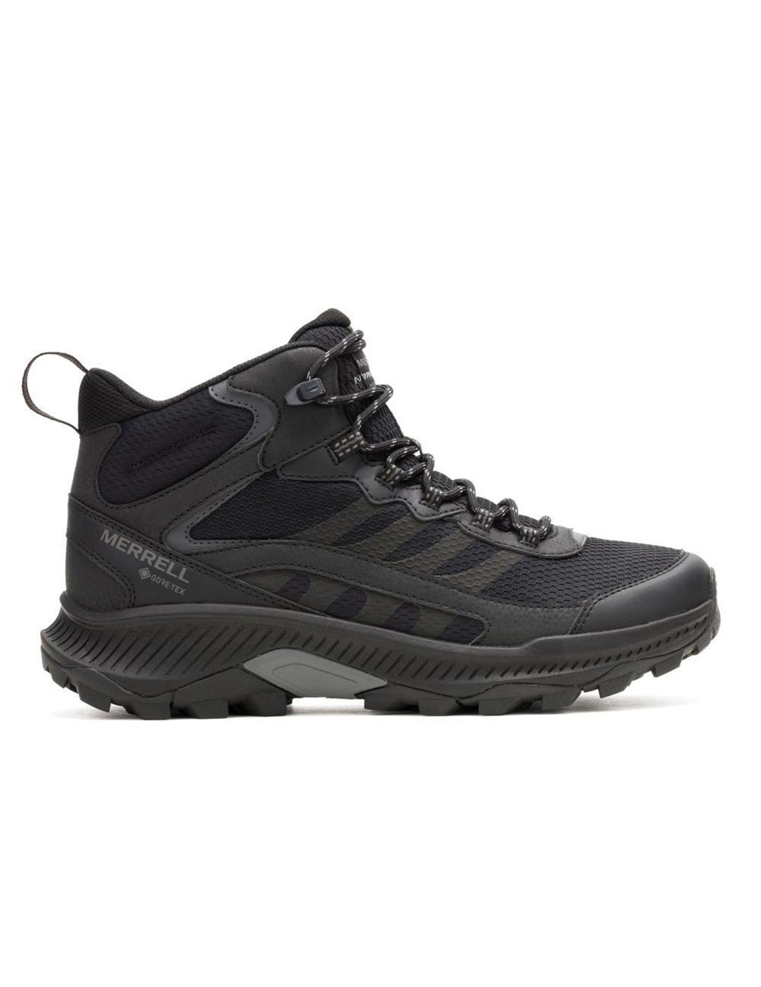 Botas Merrell Speed Strike 2 Mid Goretex negras de hombre