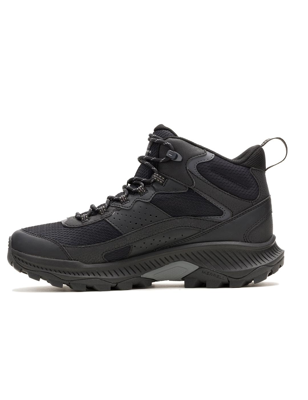 Botas Merrell Speed Strike 2 Mid Goretex negras de hombre
