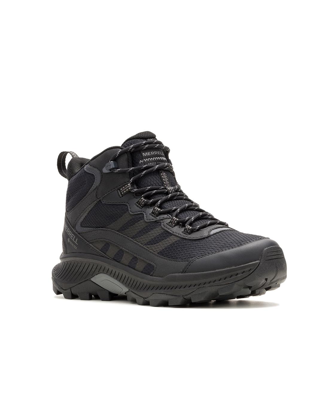 Botas Merrell Speed Strike 2 Mid Goretex negras de hombre
