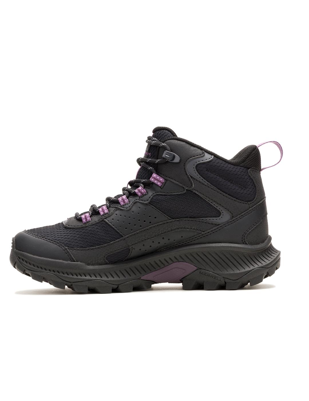 Botas Merrell Speed Strike 2 Mid Goretex negras de mujer