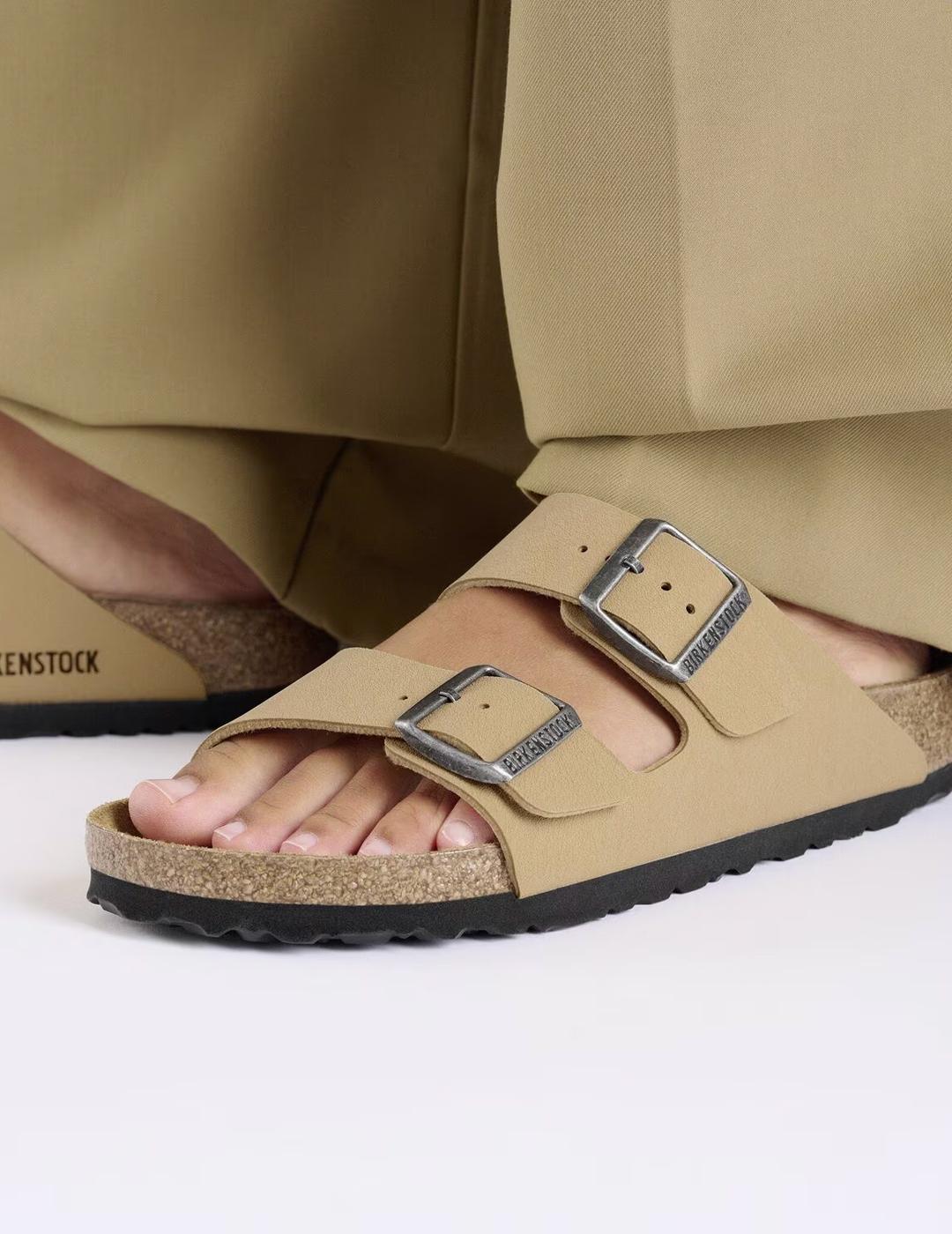 Sandalias Birkenstock Arizona Latte Cream de mujer