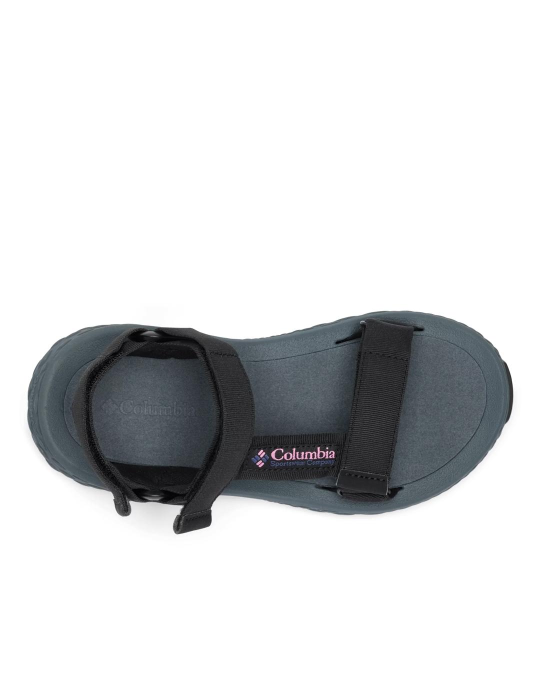 Sandalias Columbia Konos Globetrot negras de mujer