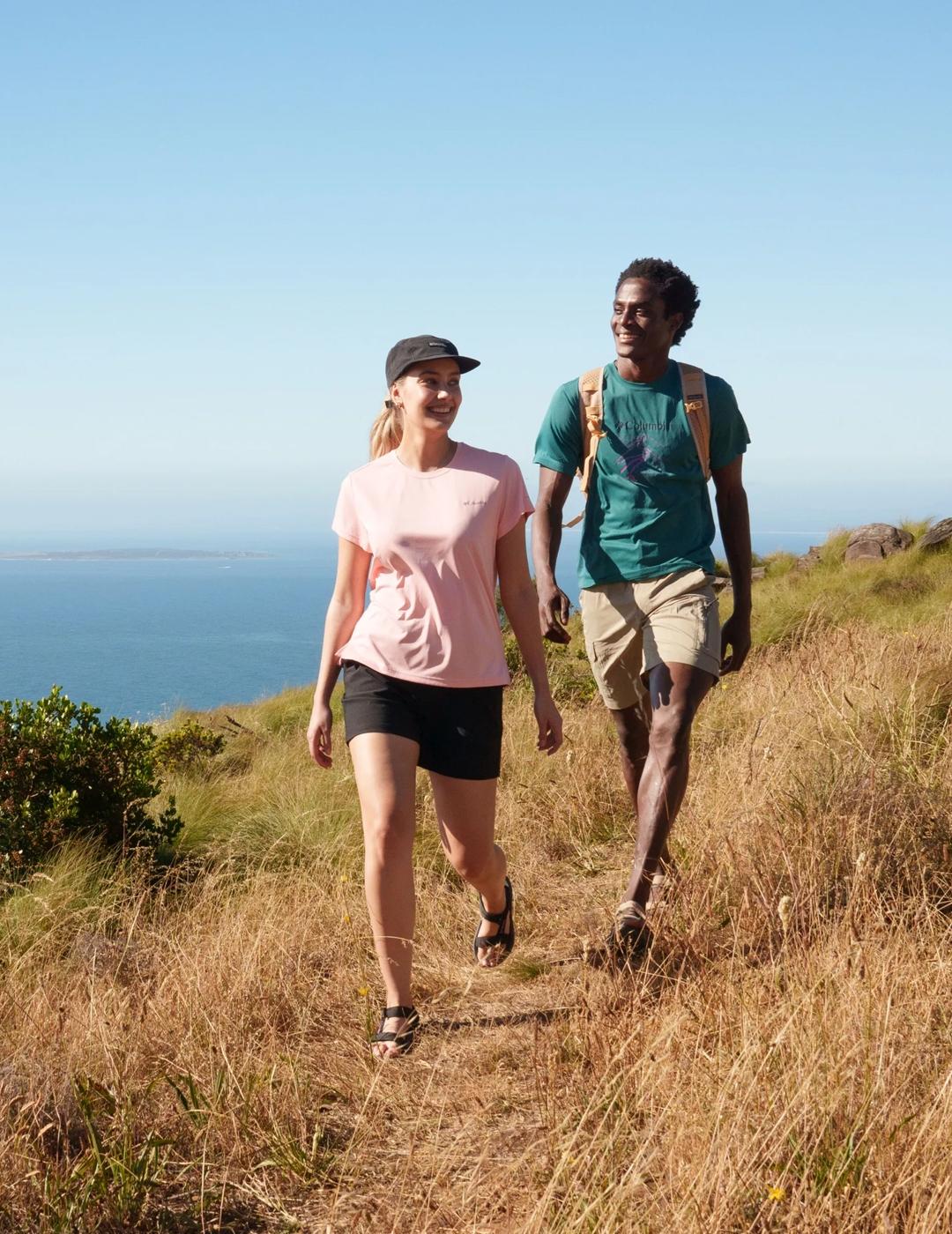 Sandalias Columbia Konos Globetrot negras de mujer