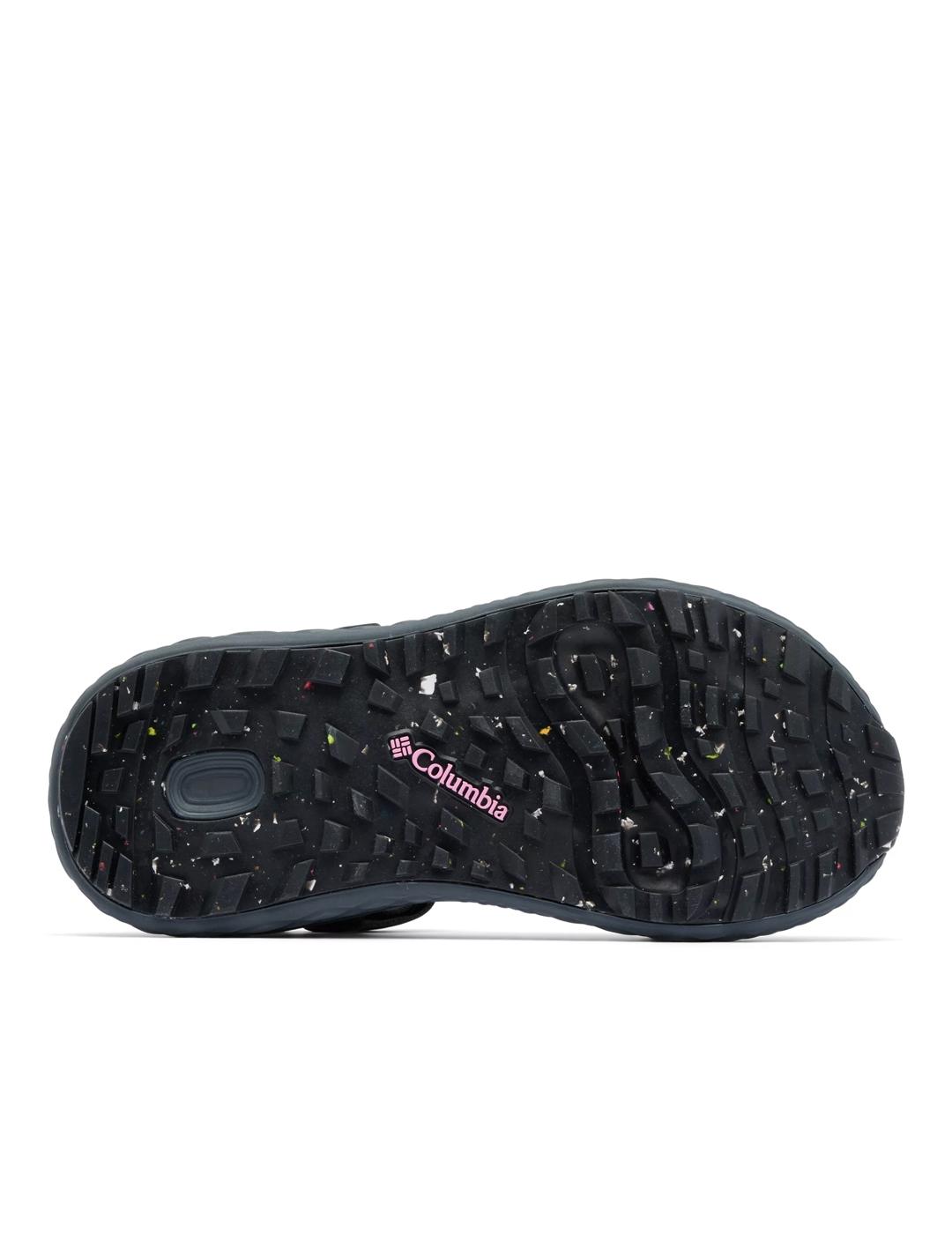 Sandalias Columbia Konos Globetrot negras de mujer