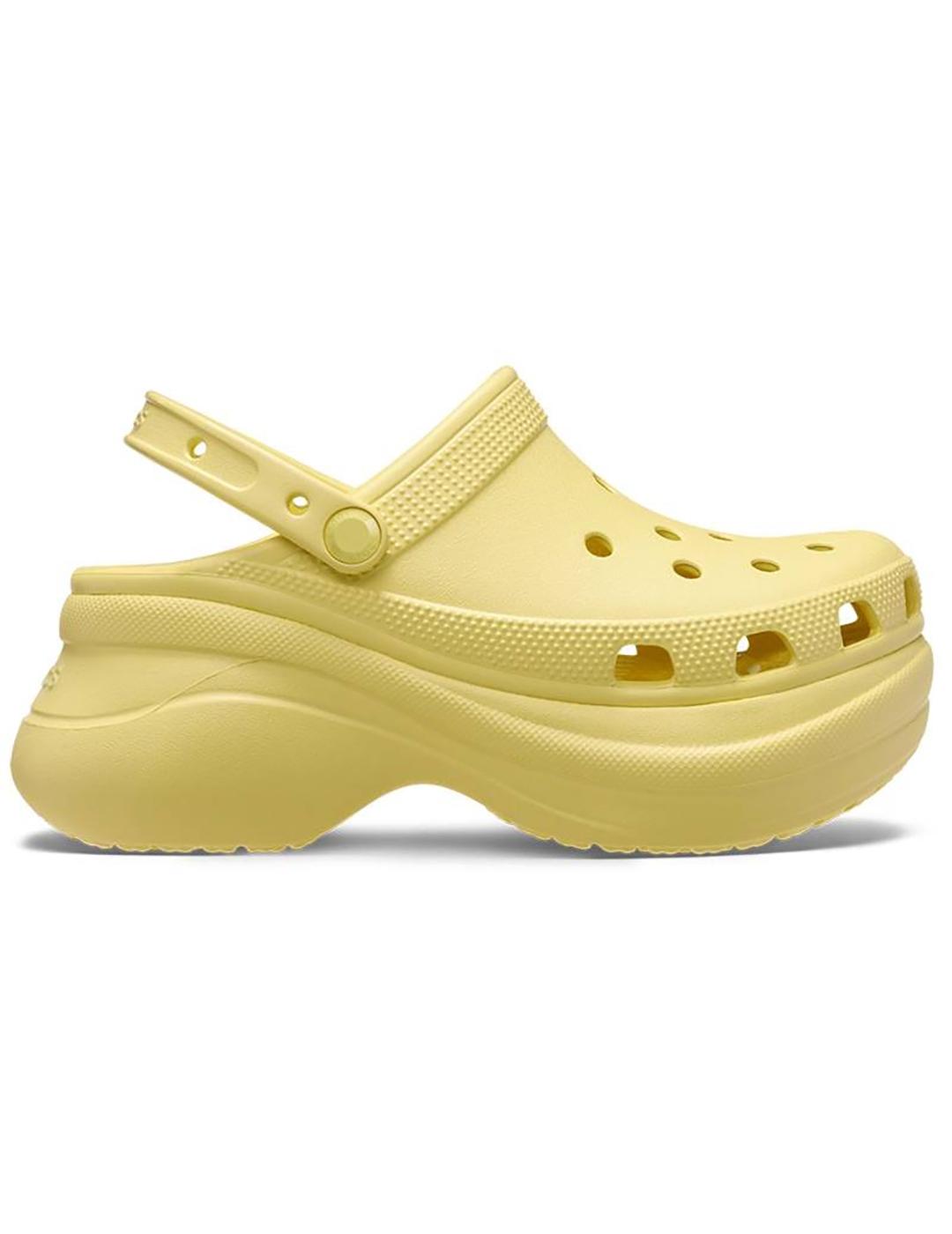 Zuecos Crocs Bae Clog amarillas de mujer