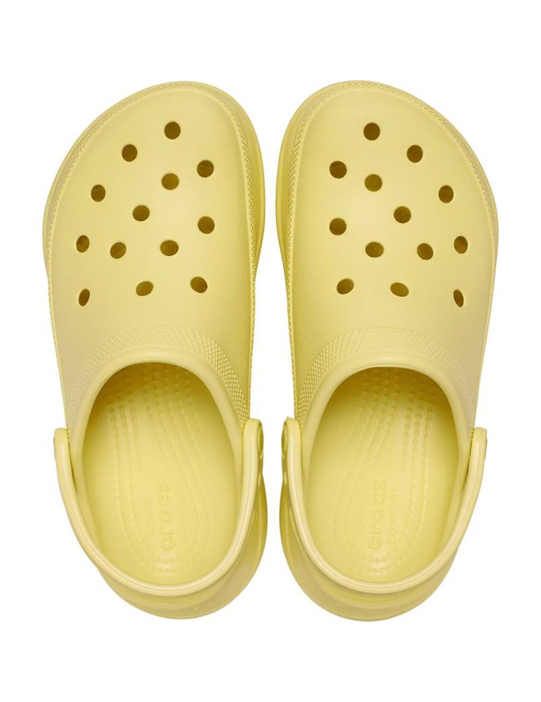 Zuecos Crocs Bae Clog amarillas de mujer