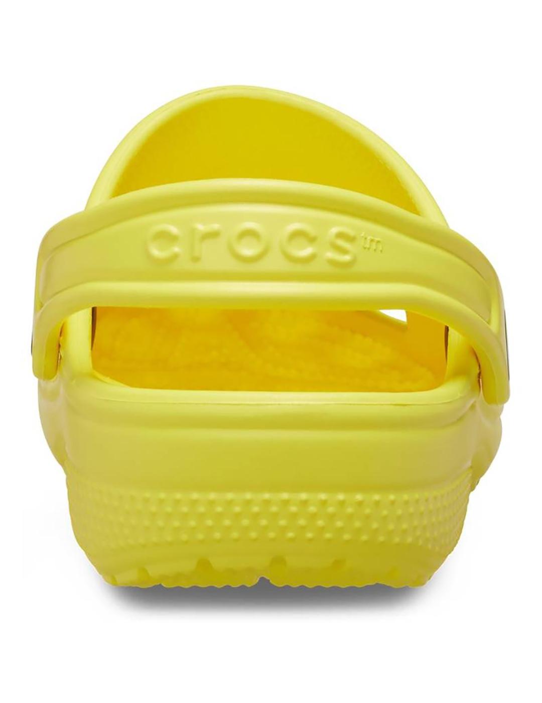 Zuecos Crocs Classic Clog K amarillo de niño