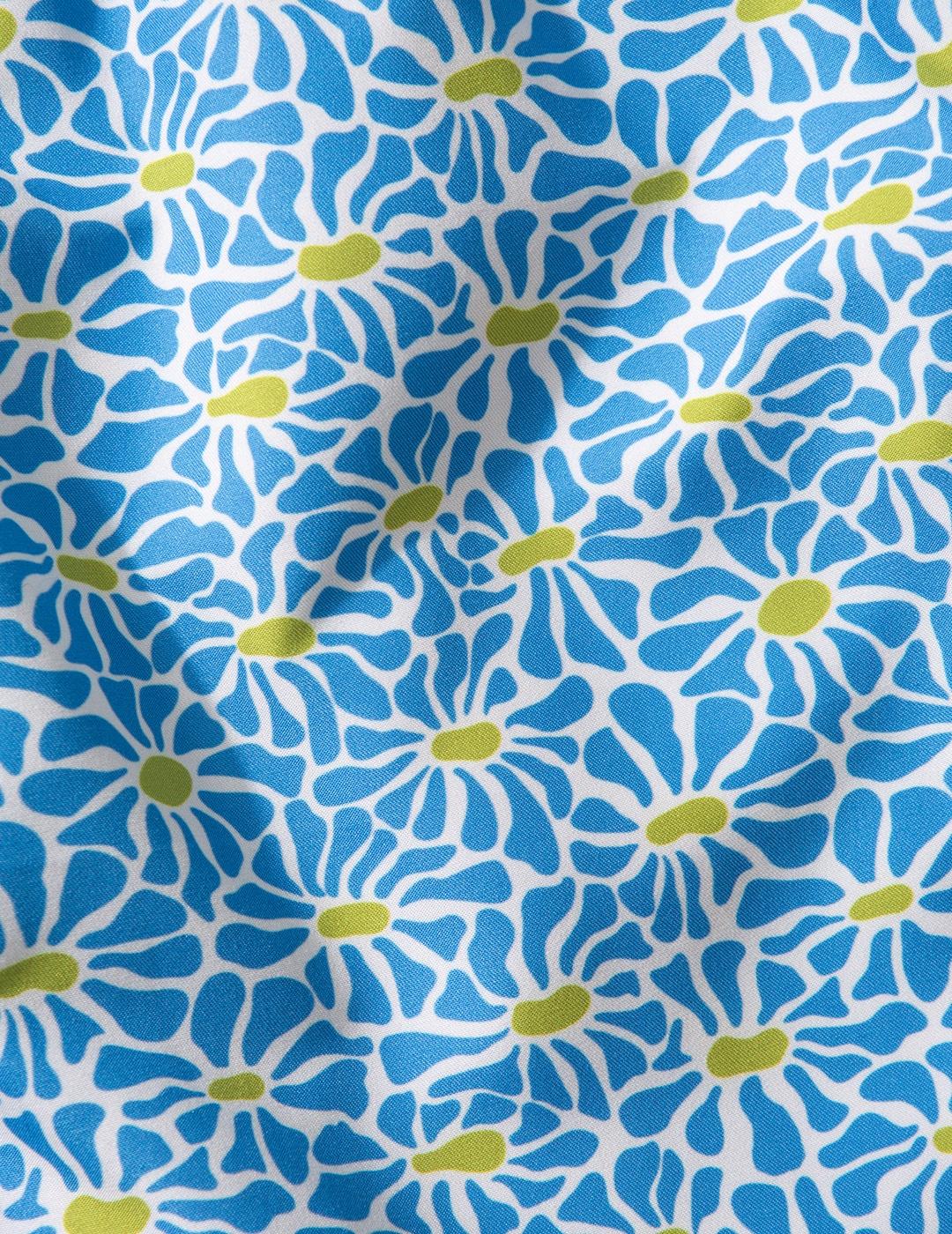 Bañador Edmmond Wild Flowers azul de hombre