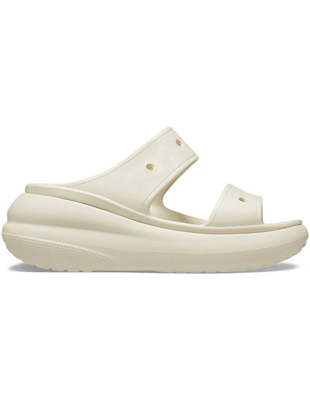 Sandalias Crocs Crush Sandal crudo de mujer