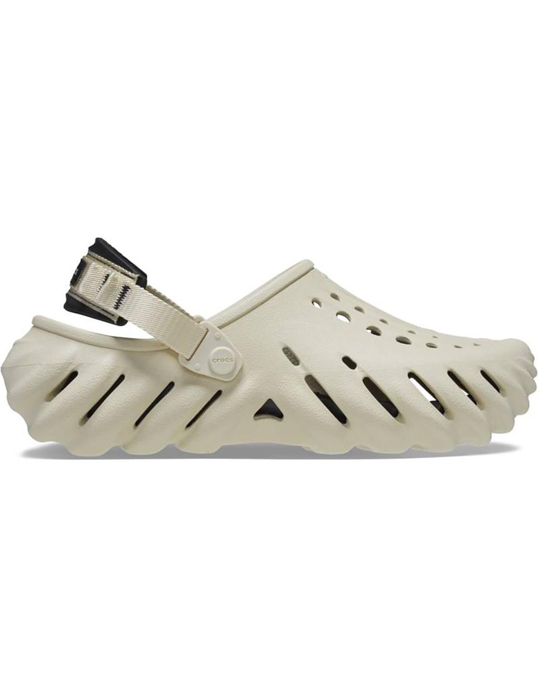 Zuecos Crocs Echo Clog crudo de hombre