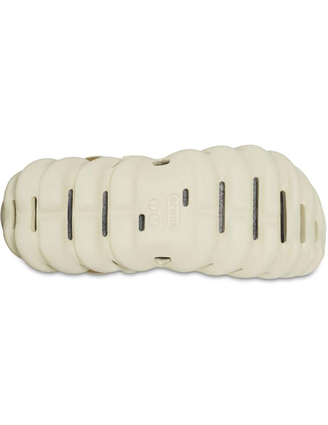 Zuecos Crocs Echo Clog crudo de hombre