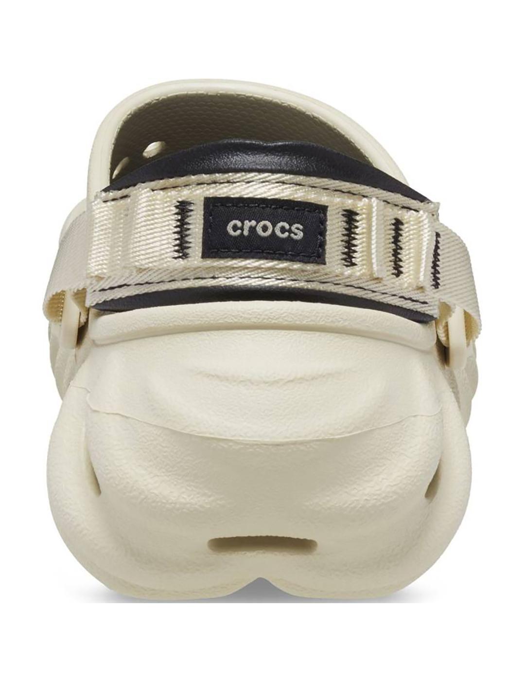 Zuecos Crocs Echo Clog crudo de hombre