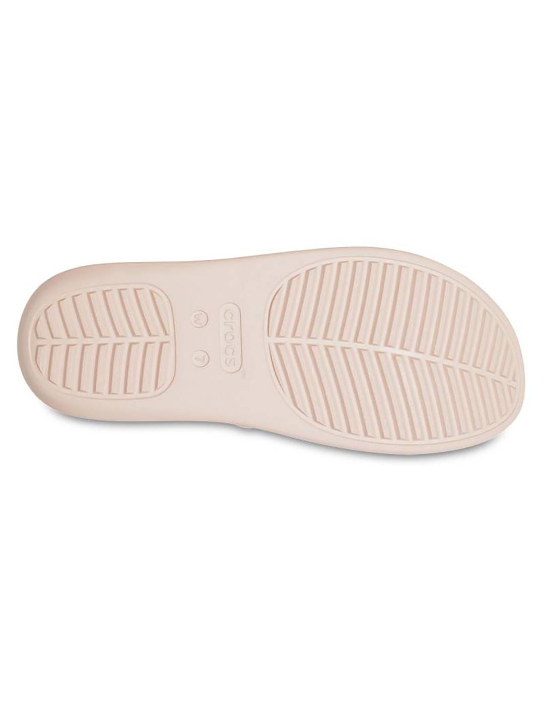 Sandalias Crocs Getaway Strappy rosas de mujer